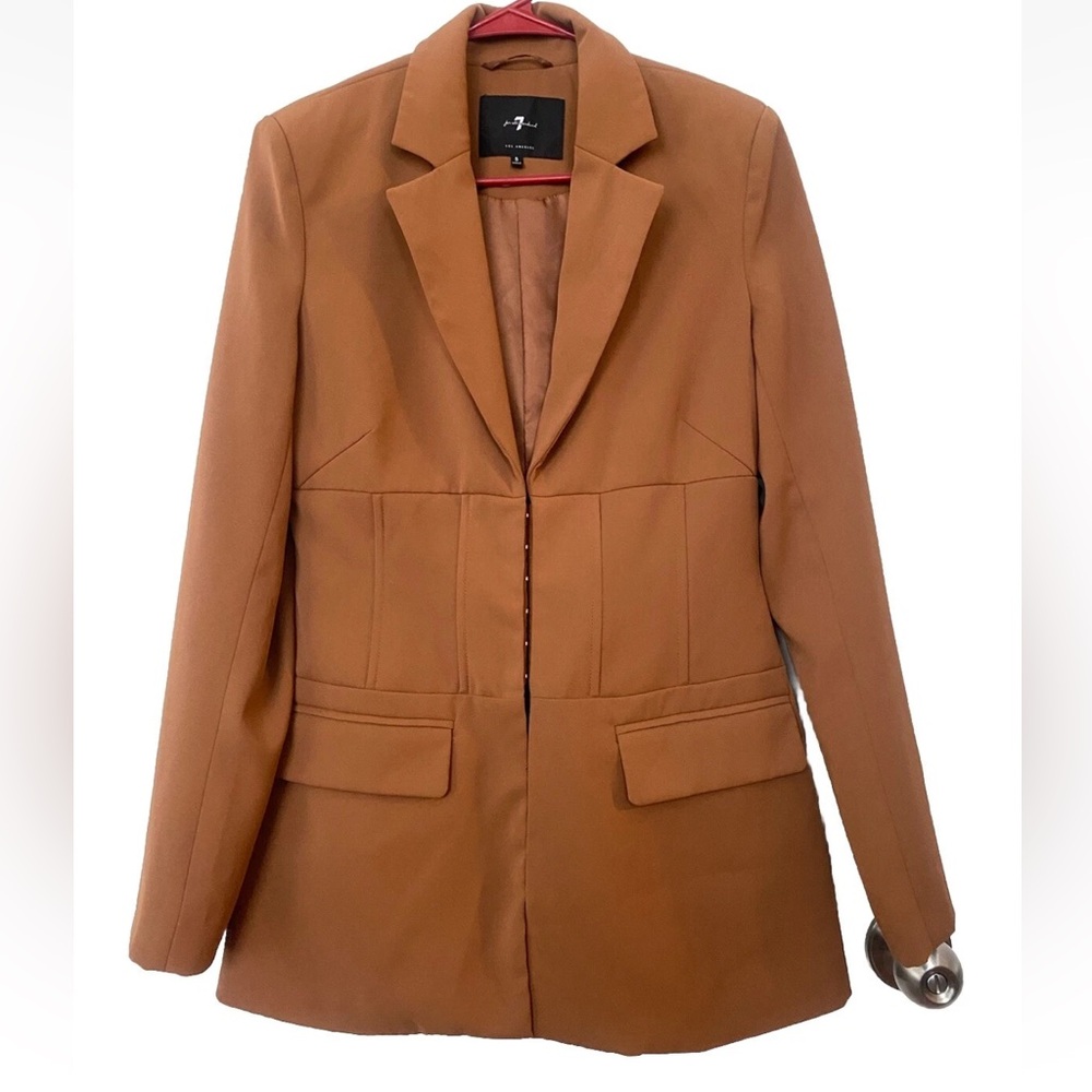 7 for all mankind corset blazer